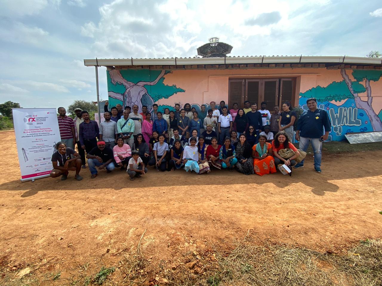 3rd Community Network Exchange 2019 workshop has organized in south indian village